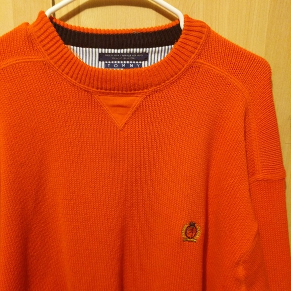 Vintage Tommy Hilfiger Crewneck sweater Sz M - Picture 4 of 5